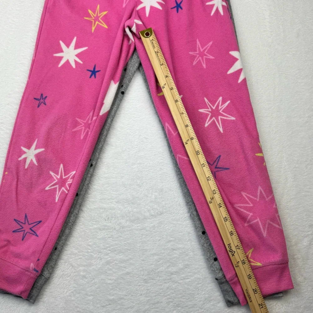 Old Navy youth girls fleece pajama pants. Lot of 2. Girls Size M (8).